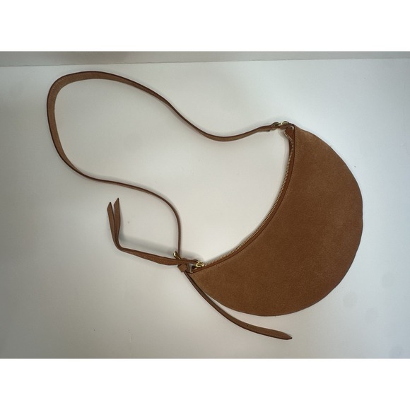 Lisselle Kiss Handbag Freya Crossbody Leather Brown Shoulder Bag - Picture 7 of 9